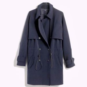 Madewell Travel Trench Coat Jacket